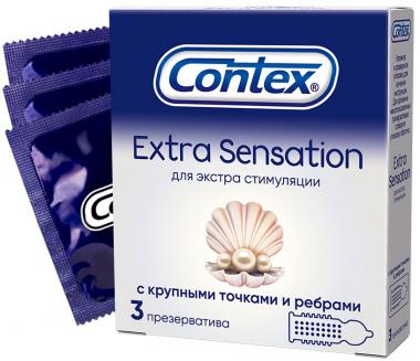 Презервативы "Contex" Extra Sensation  №  3